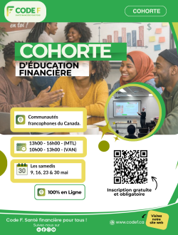 Cohorte d&rsquo;éducation financière – Printemps 2026