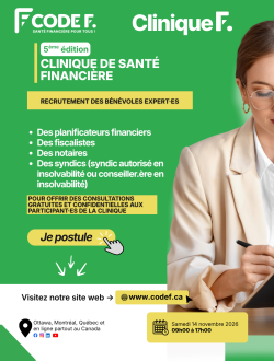 Recrutement de bénévoles experts